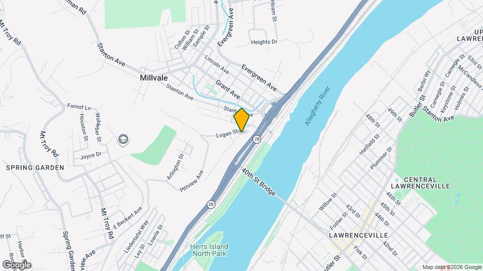 107 Shoup St Map and Location Details