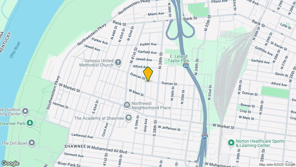 131 N 39th St Map and Location Details