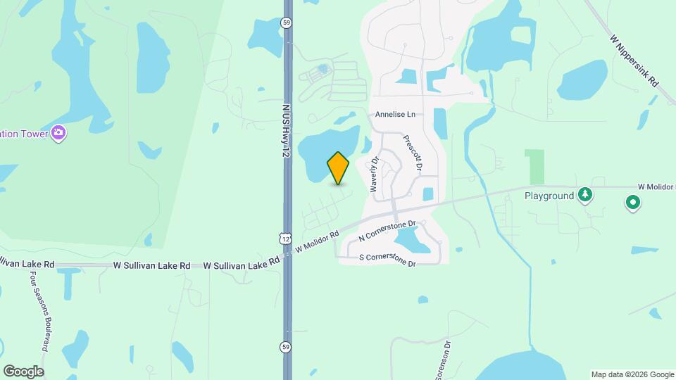 445 Red Oak Cir Map and Location Details
