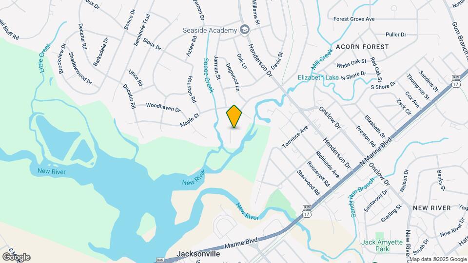 608 River Ct Map and Location Details