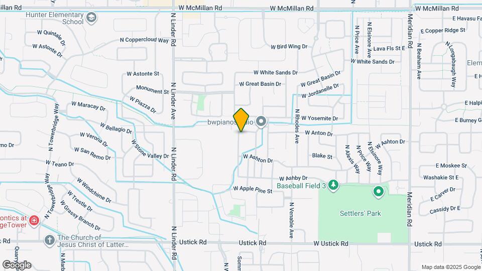 3962 N McKinley Pk Ave Map and Location Details