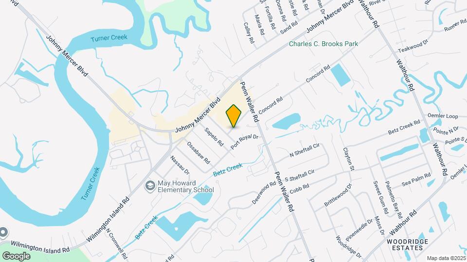 103 Wassaw Rd Map and Location Details