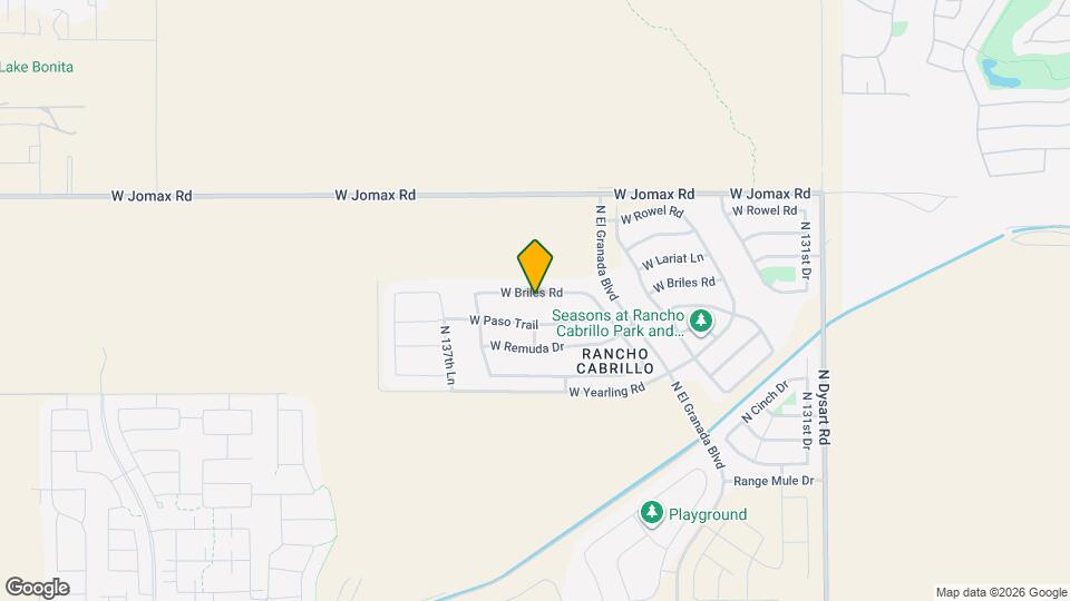 13607 W Briles Rd Map and Location Details