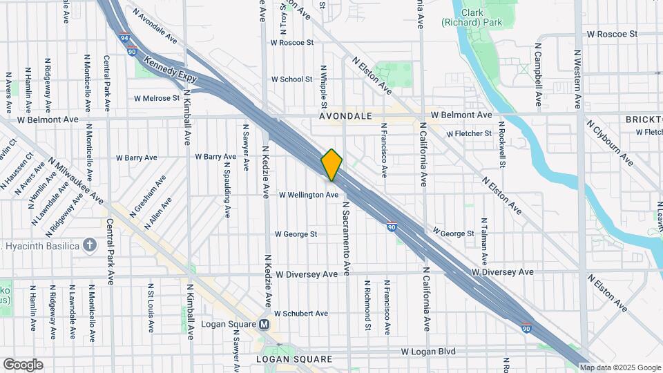3011 N Whipple St Map and Location Details