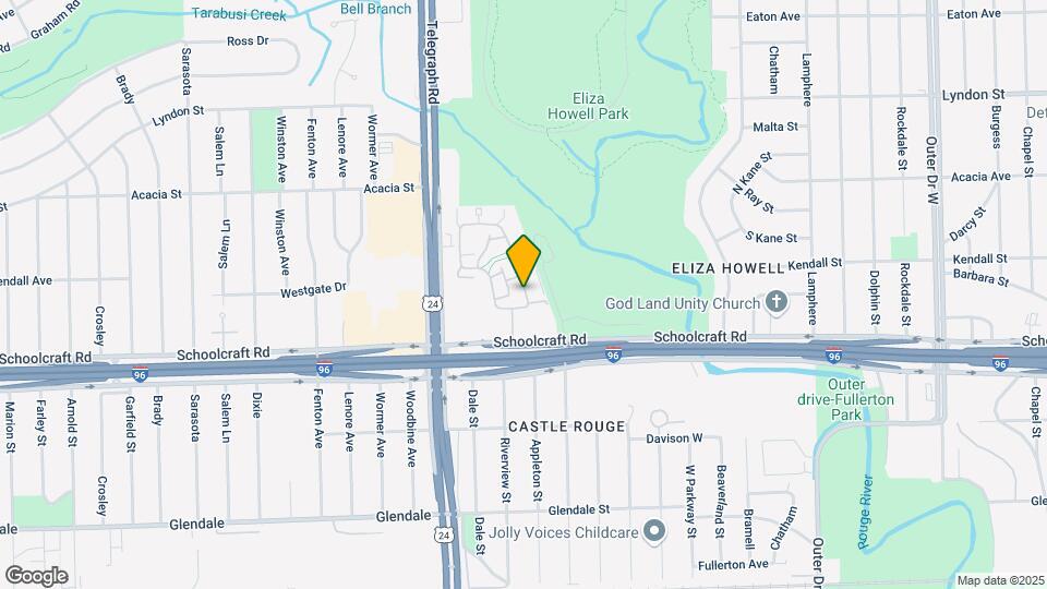 14101 Riverview St Map and Location Details