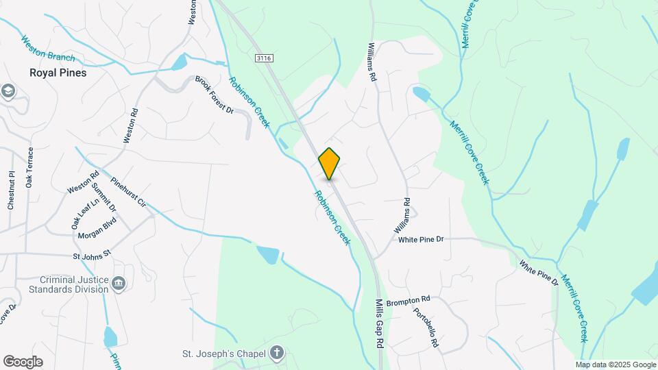 533 Mills Gap Rd Mapa y Detalles de la Ubicación