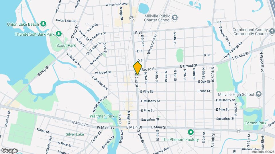 517 N 2nd St Map and Location Details