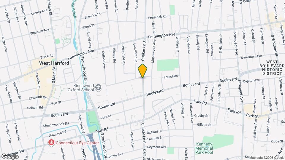 133 Quaker Ln S Mapa y Detalles de la Ubicación