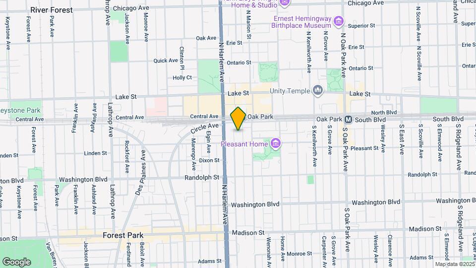 116 S Maple Ave Map and Location Details