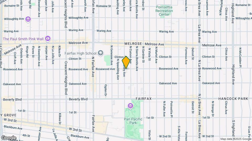 464 N Stanley Map and Location Details