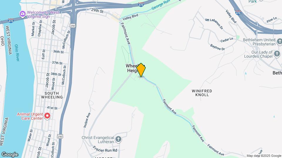 342 Fairmont Ave Map and Location Details