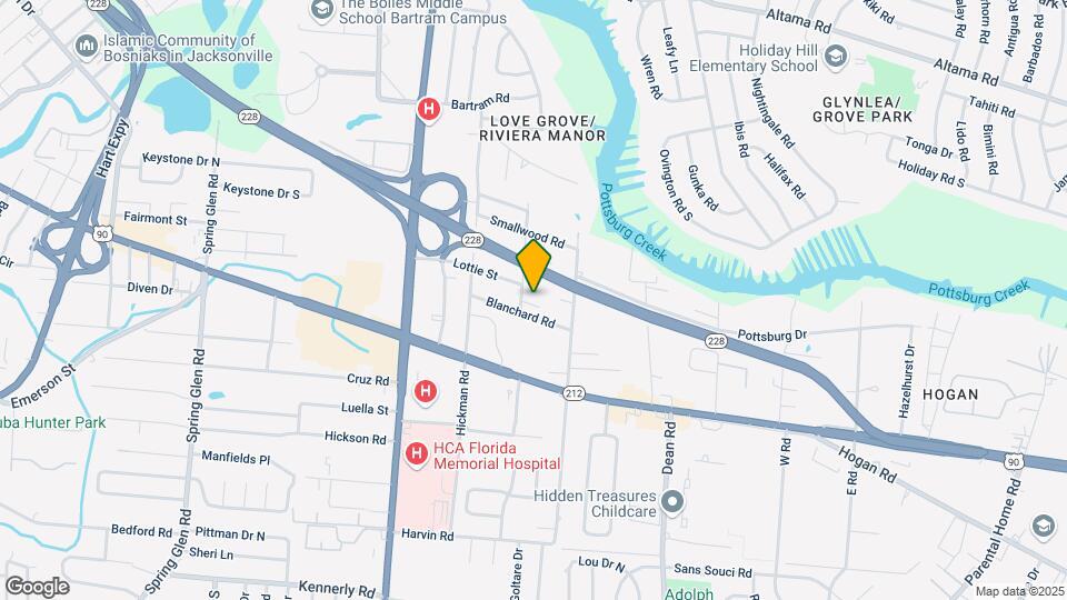 1533 Pullen Rd Map and Location Details
