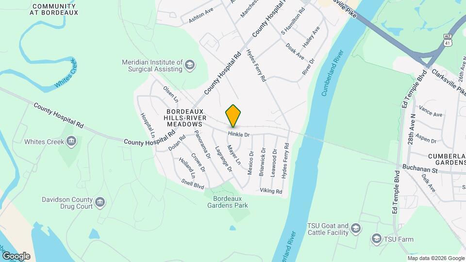 3260 Hinkle Dr Map and Location Details