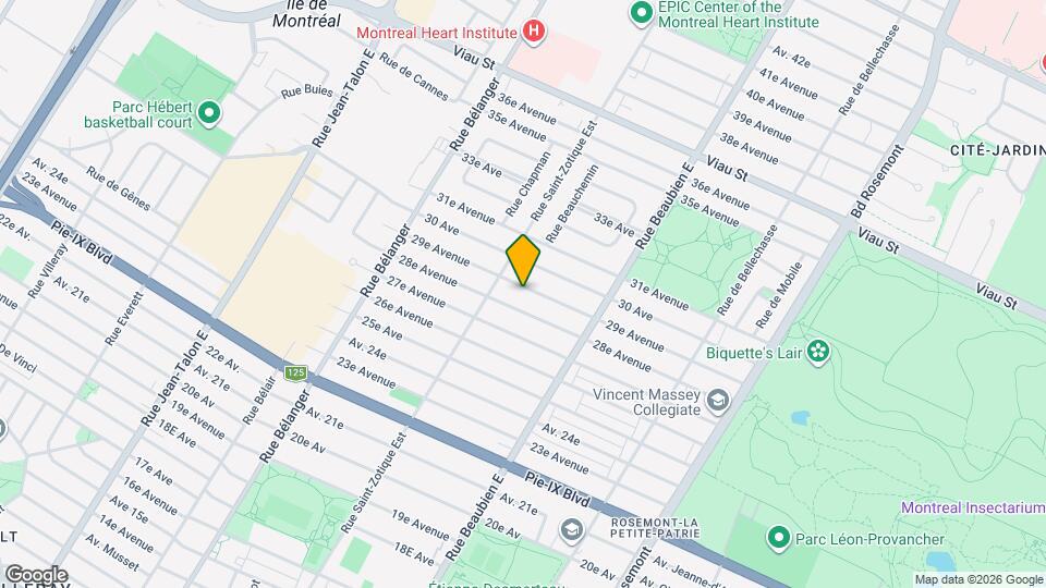 6660 29E Av Map and Location Details