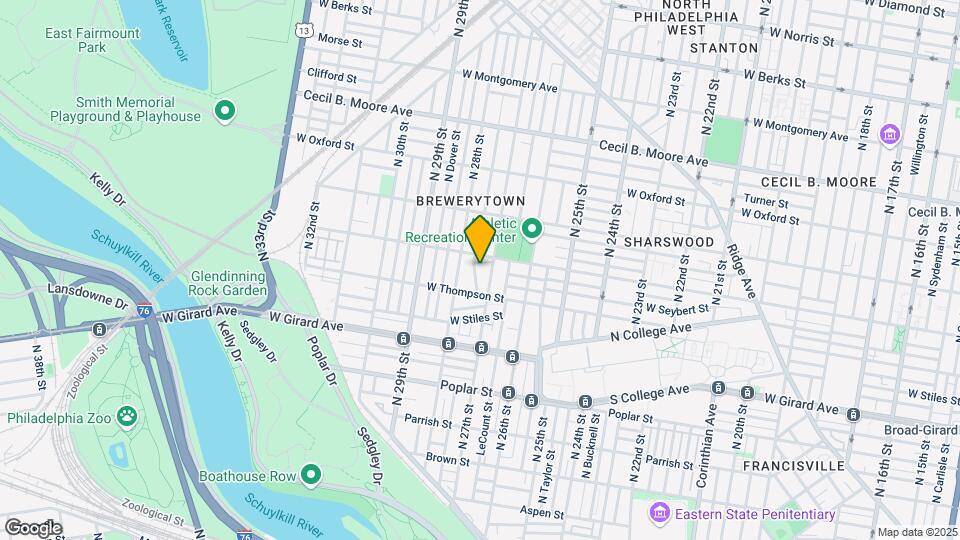 1335-1337 N Marston St Map and Location Details