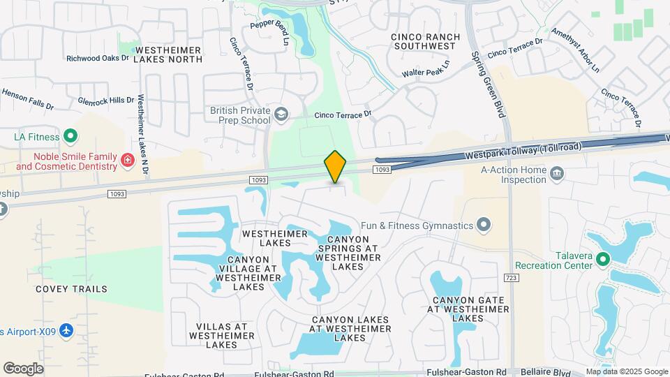 11614 Hopson Meadow Ln Map and Location Details