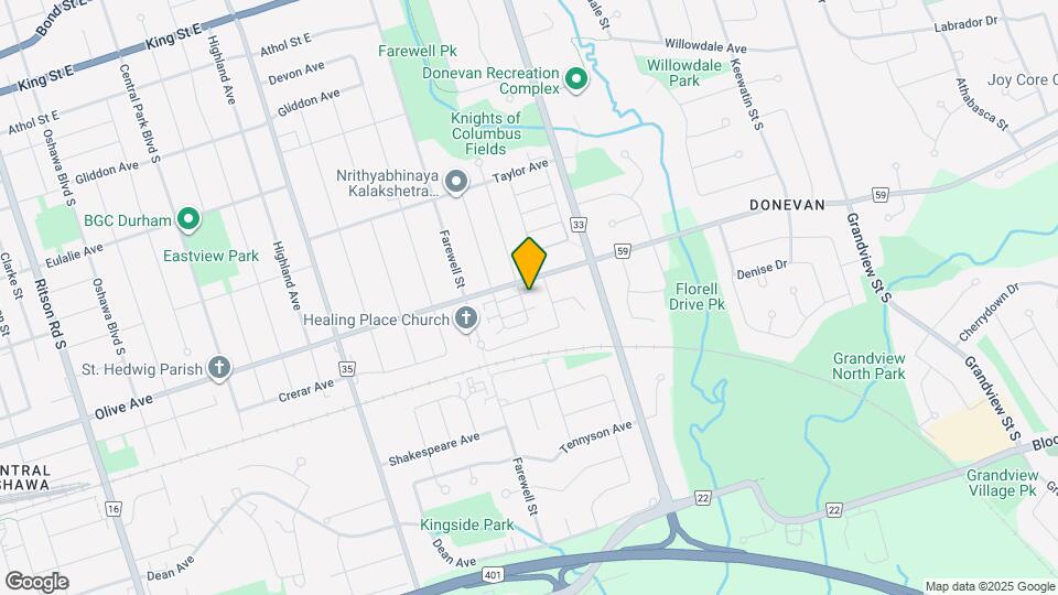 361 Linden St Map and Location Details