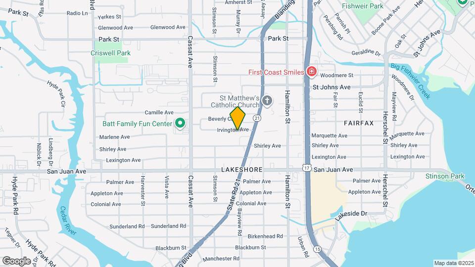 4650 Irvington Ave Map and Location Details