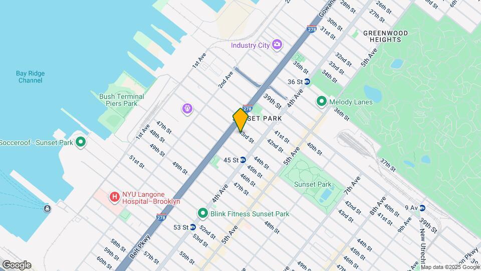 332 43rd St Map and Location Details