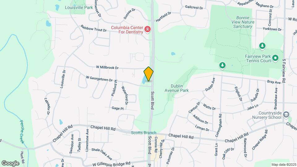 4301 W Georgetown Dr Map and Location Details