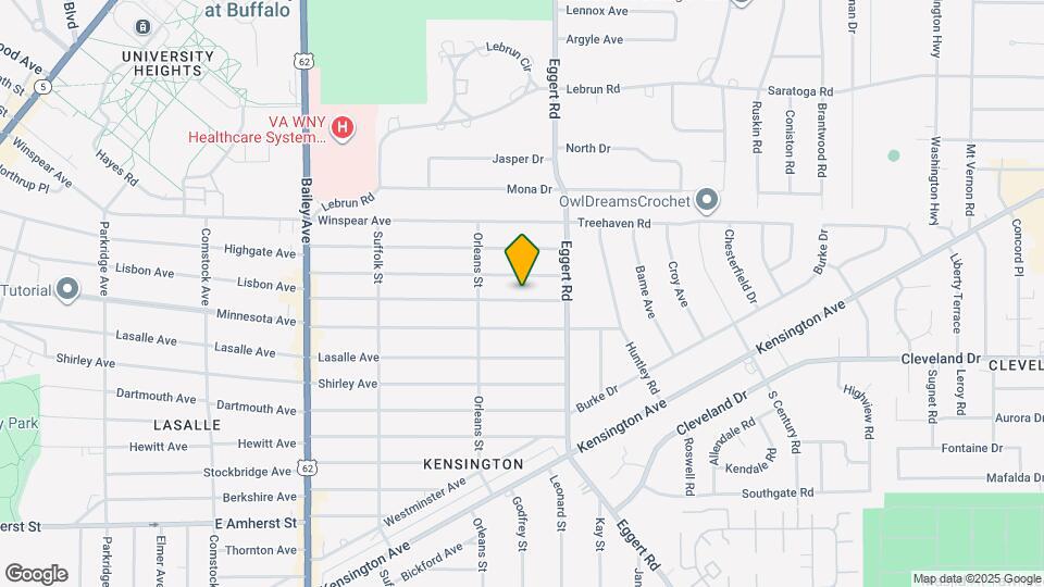 626 Lisbon Ave Map and Location Details