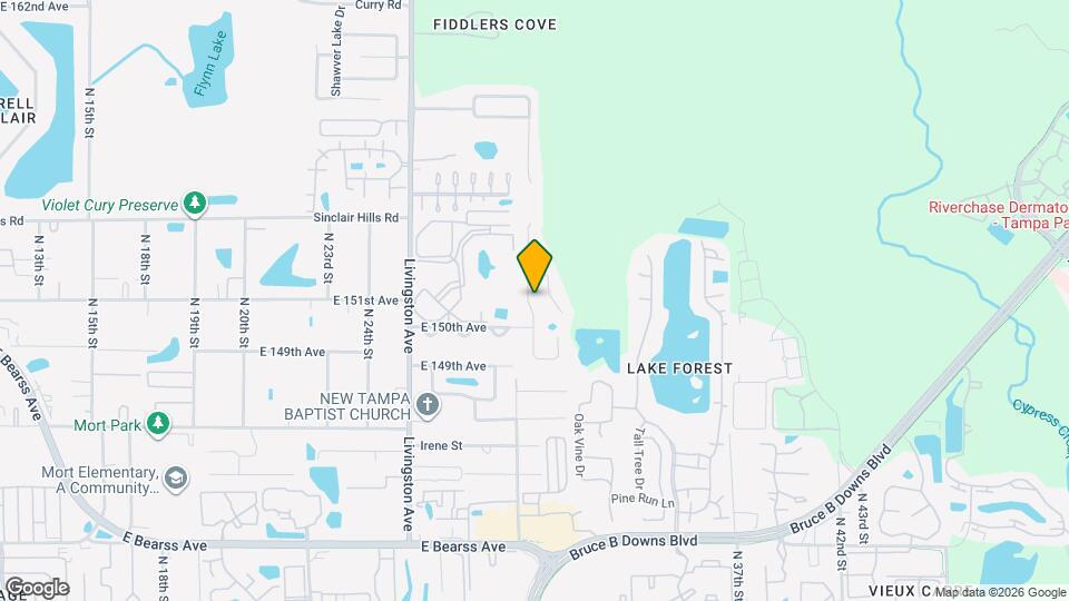 15017 Deer Meadow Dr Mapa y Detalles de la Ubicación