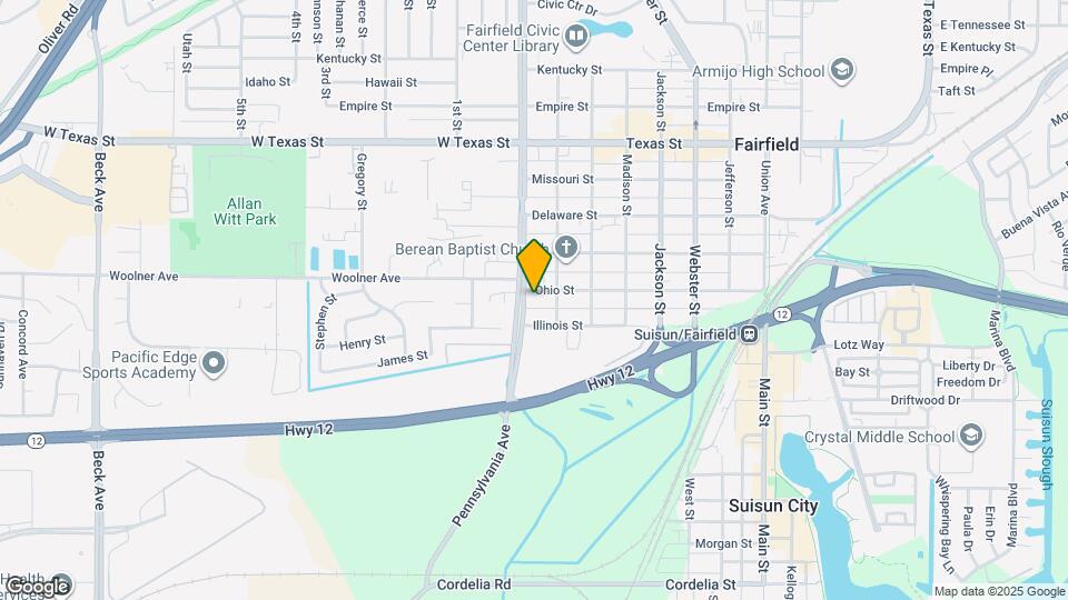 1239 Ohio St Map and Location Details