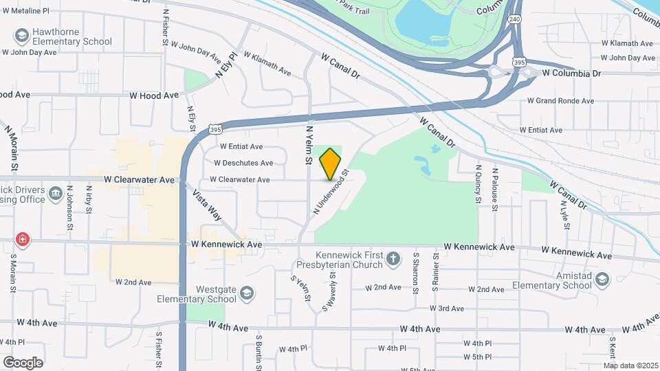 219 N Underwood St Map and Location Details