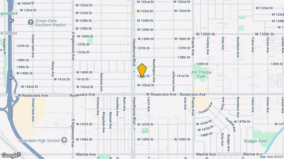 4370 W 141st St Map and Location Details