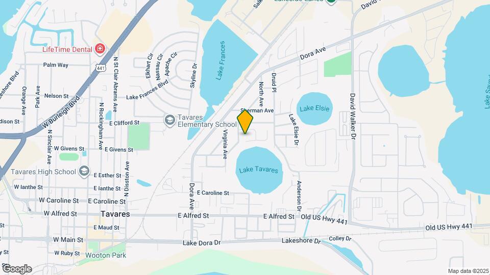1319 Cove Pl Map and Location Details