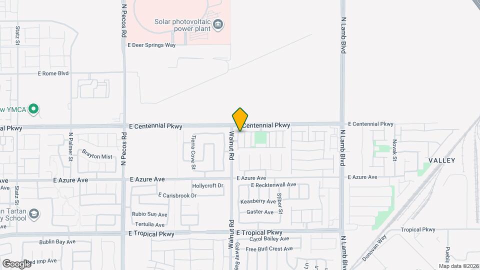 6328 Desert Leaf St Map and Location Details