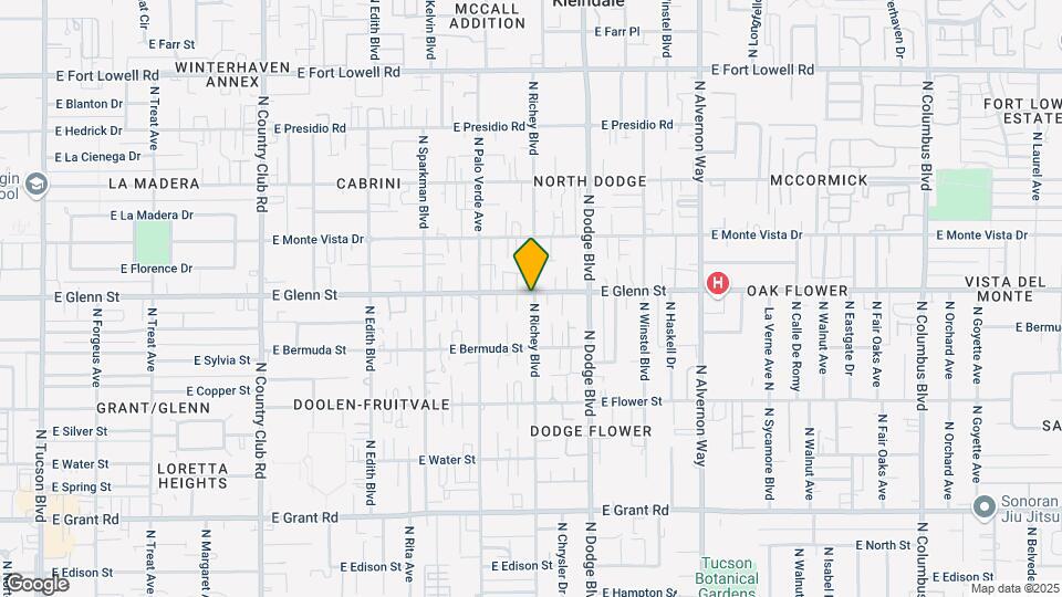 2753-2757 N Richey Blvd Mapa y Detalles de la Ubicación