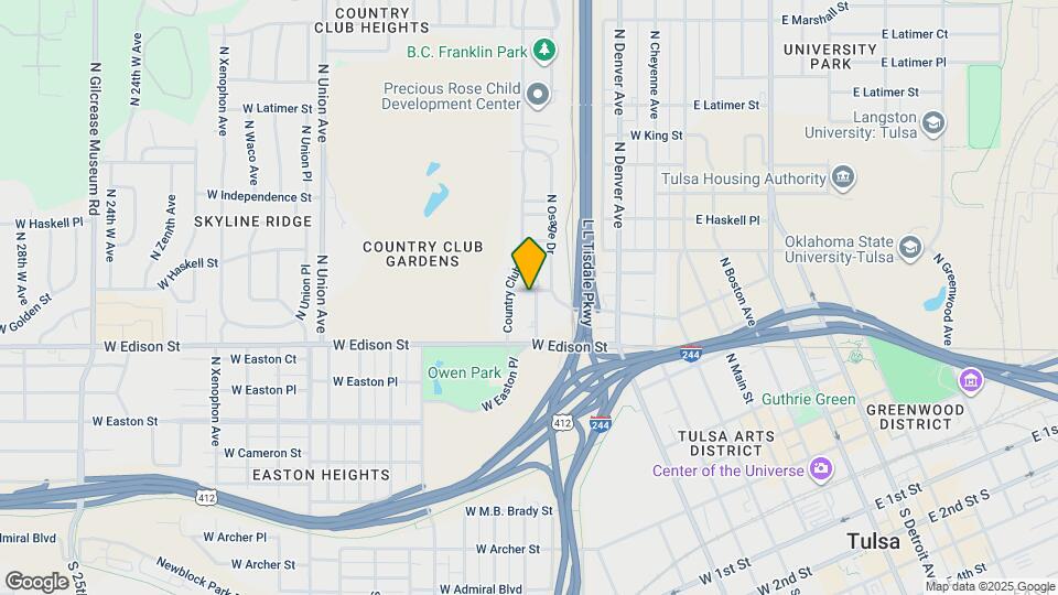610 W Fairview St Map and Location Details