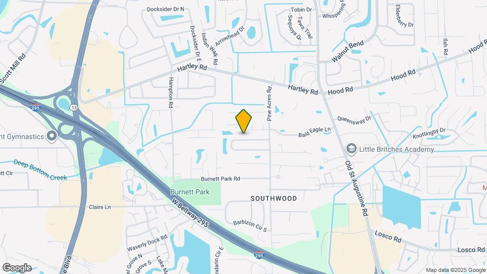 3847 English Colony Dr N Map and Location Details