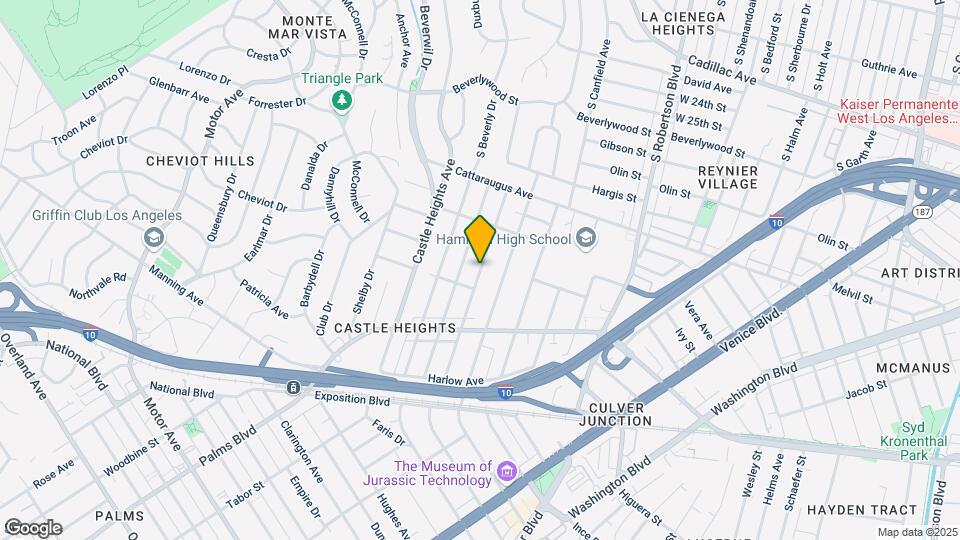 3111 Oakhurst Ave Mapa y Detalles de la Ubicación