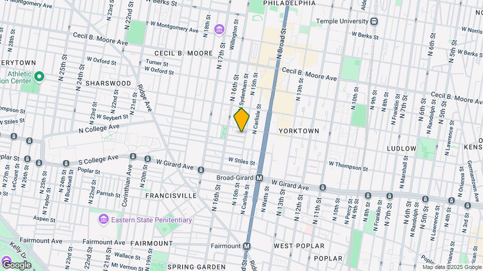 1326 N 15th St Map and Location Details