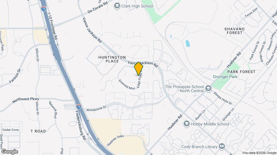 13911 Edge Point Dr Map and Location Details