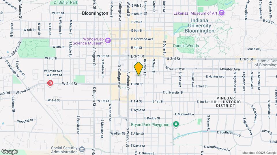 415 S Washington St, Unit 1 Map and Location Details