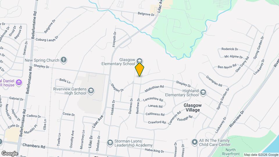 10515 Renfrew Dr Map and Location Details