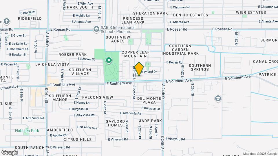 2222 E Huntington Dr Map and Location Details