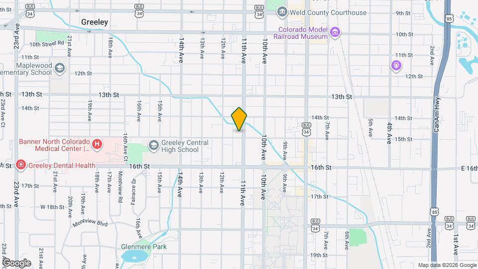 1429 11th Ave Map and Location Details