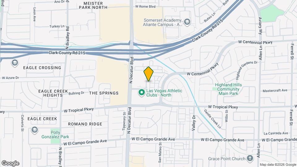 6117 Riverwalk Falls St Map and Location Details