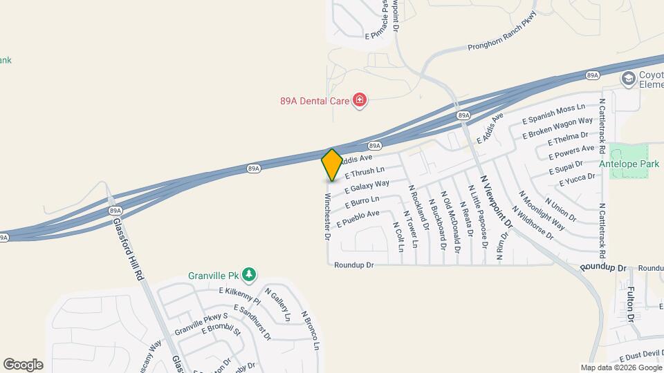 7001 E Thrush Ln Map and Location Details