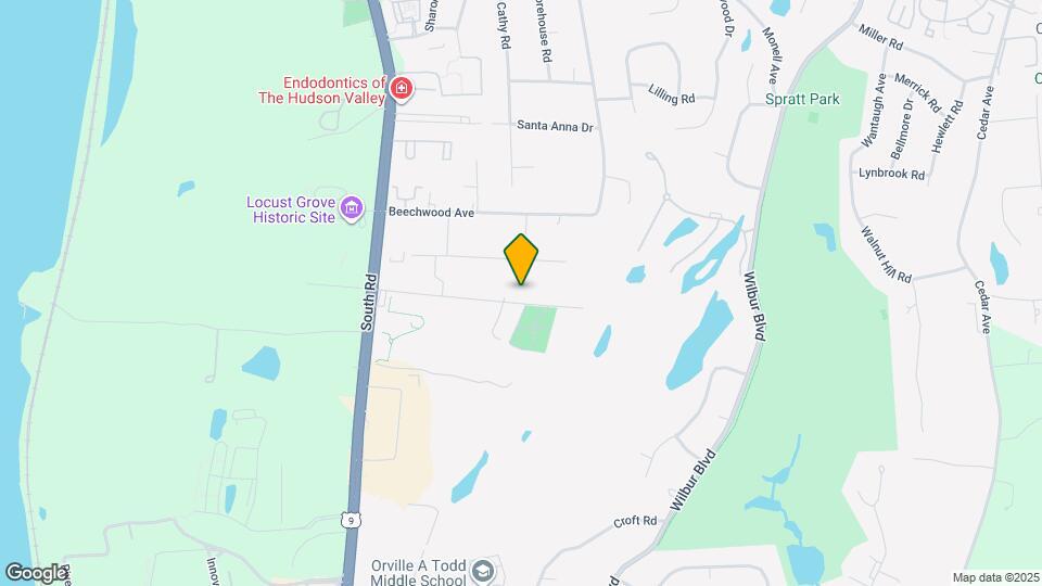 45 Evergreen Ave Map and Location Details