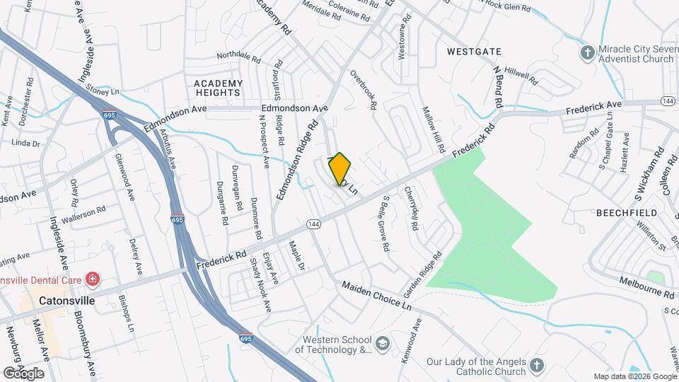 17 N Symington Ave Map and Location Details