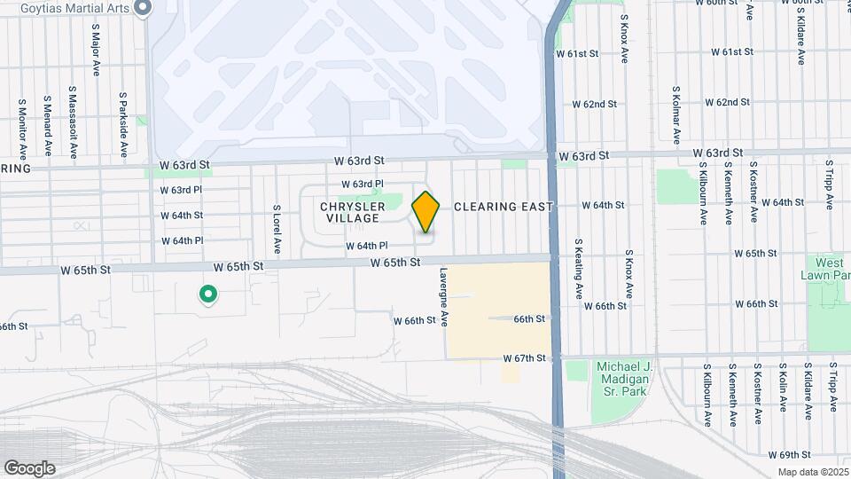 5030 W 64th Pl Map and Location Details