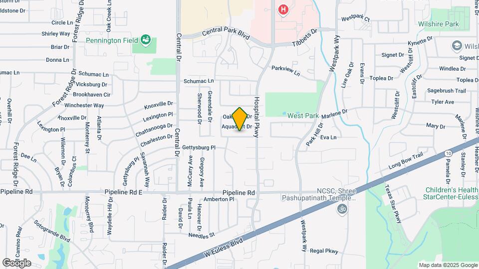 2401 Dalewood Ln Map and Location Details