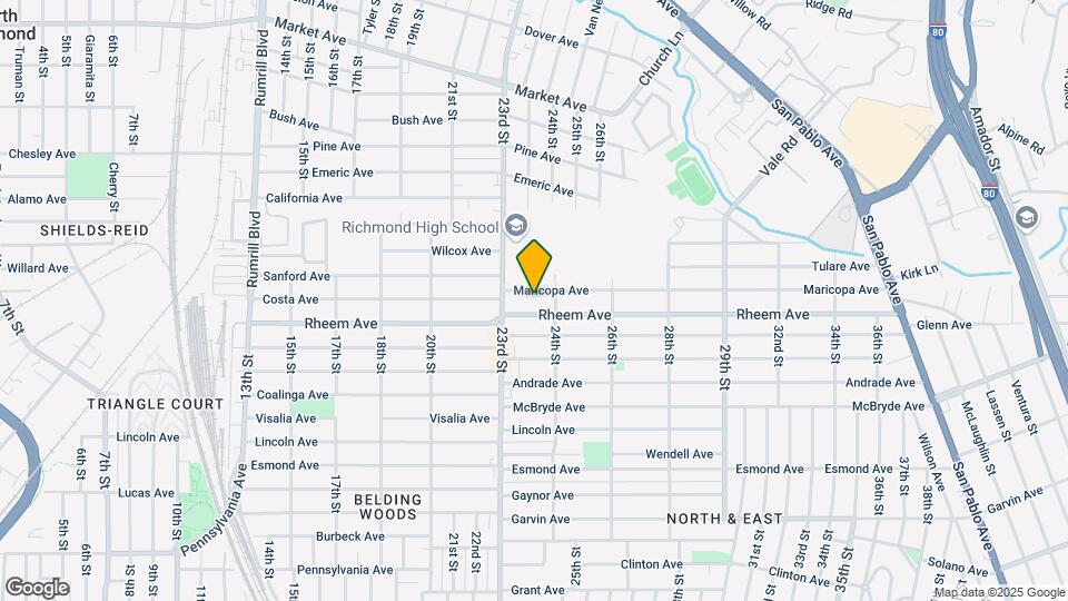 2344 Maricopa Ave Map and Location Details