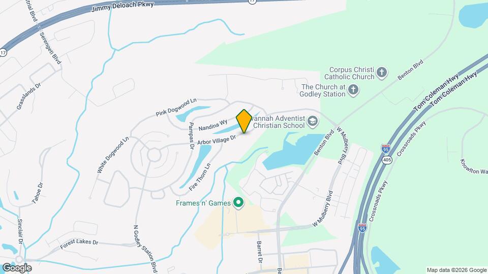 159 Arbor Village Dr Map and Location Details