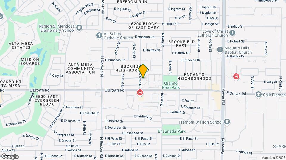 Golden West Fourplex Map and Location Details